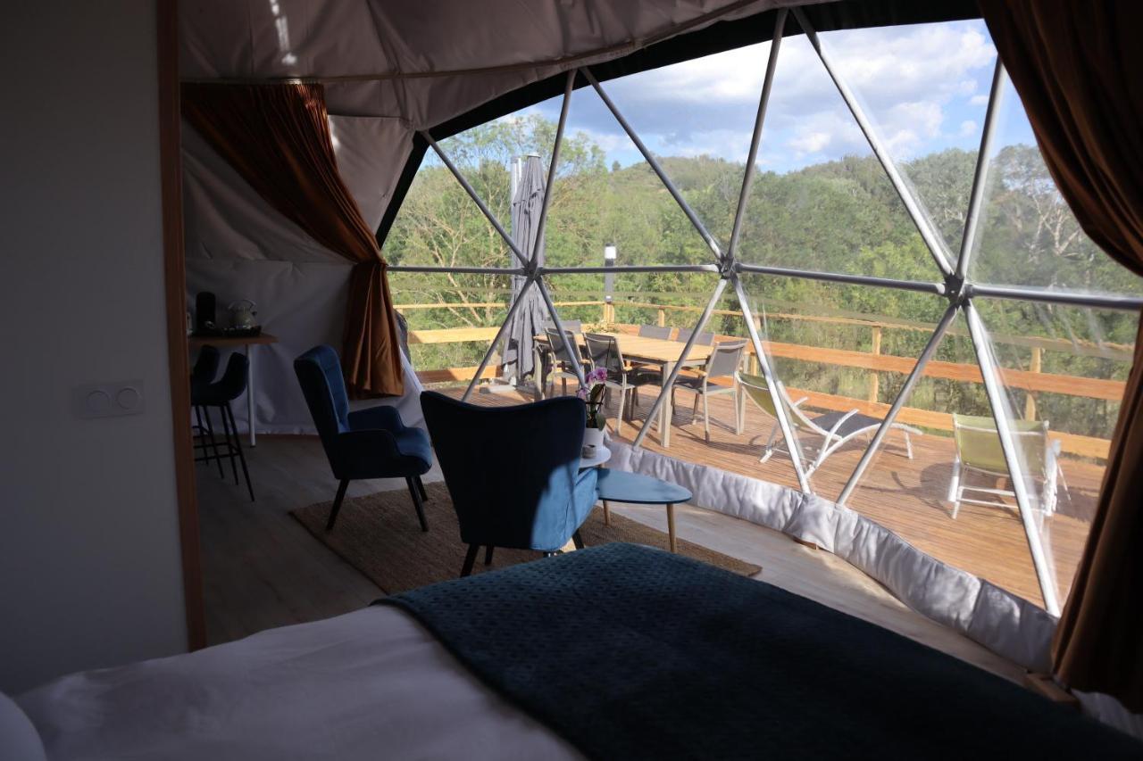 Villa Bulle De L'Escale Coconing Avec Jacuzzi Privatif Durban-Corbieres Esterno foto