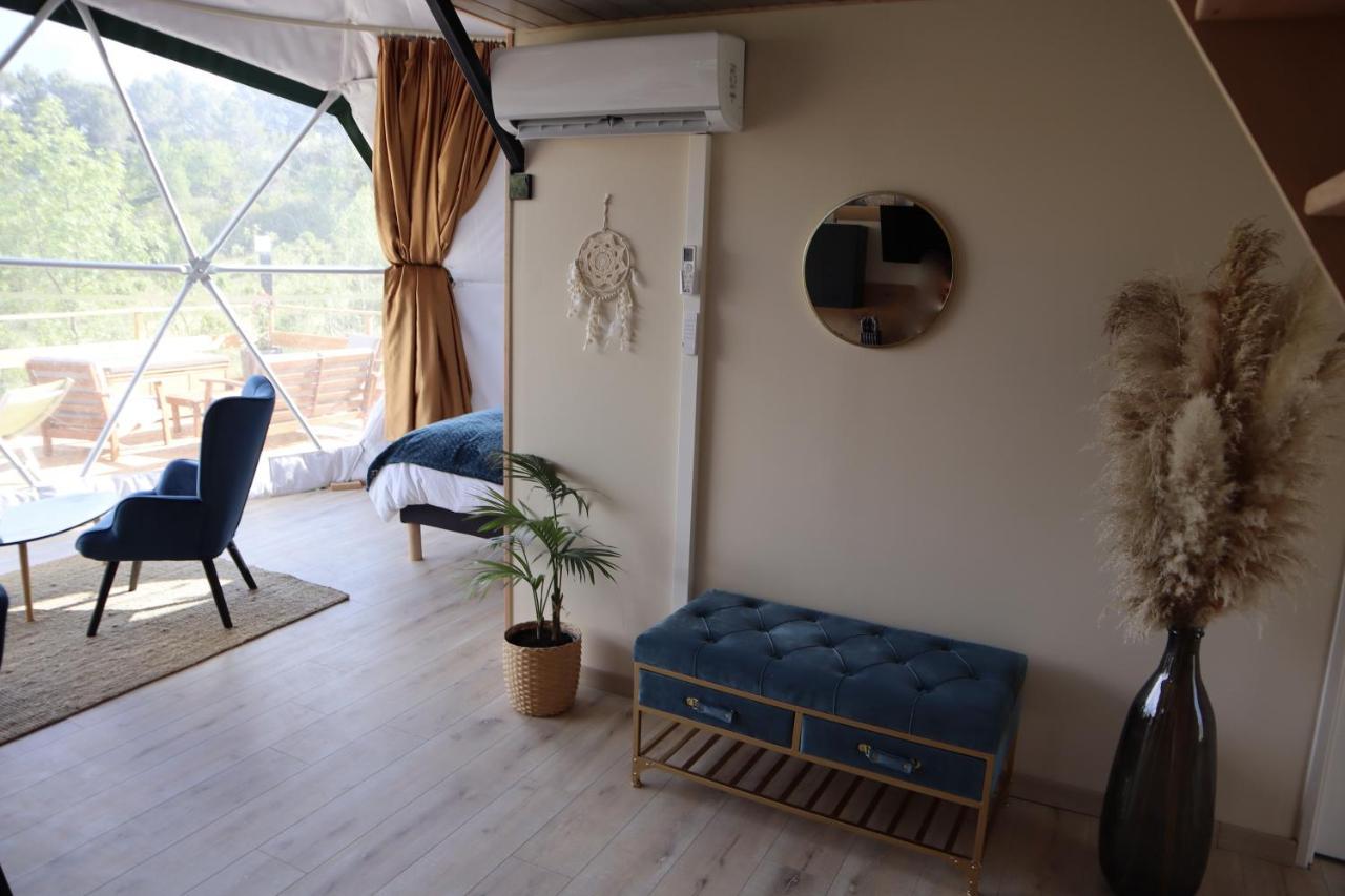 Villa Bulle De L'Escale Coconing Avec Jacuzzi Privatif Durban-Corbieres Esterno foto