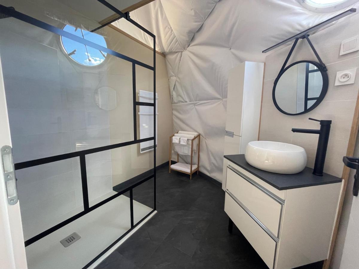 Villa Bulle De L'Escale Coconing Avec Jacuzzi Privatif Durban-Corbieres Esterno foto